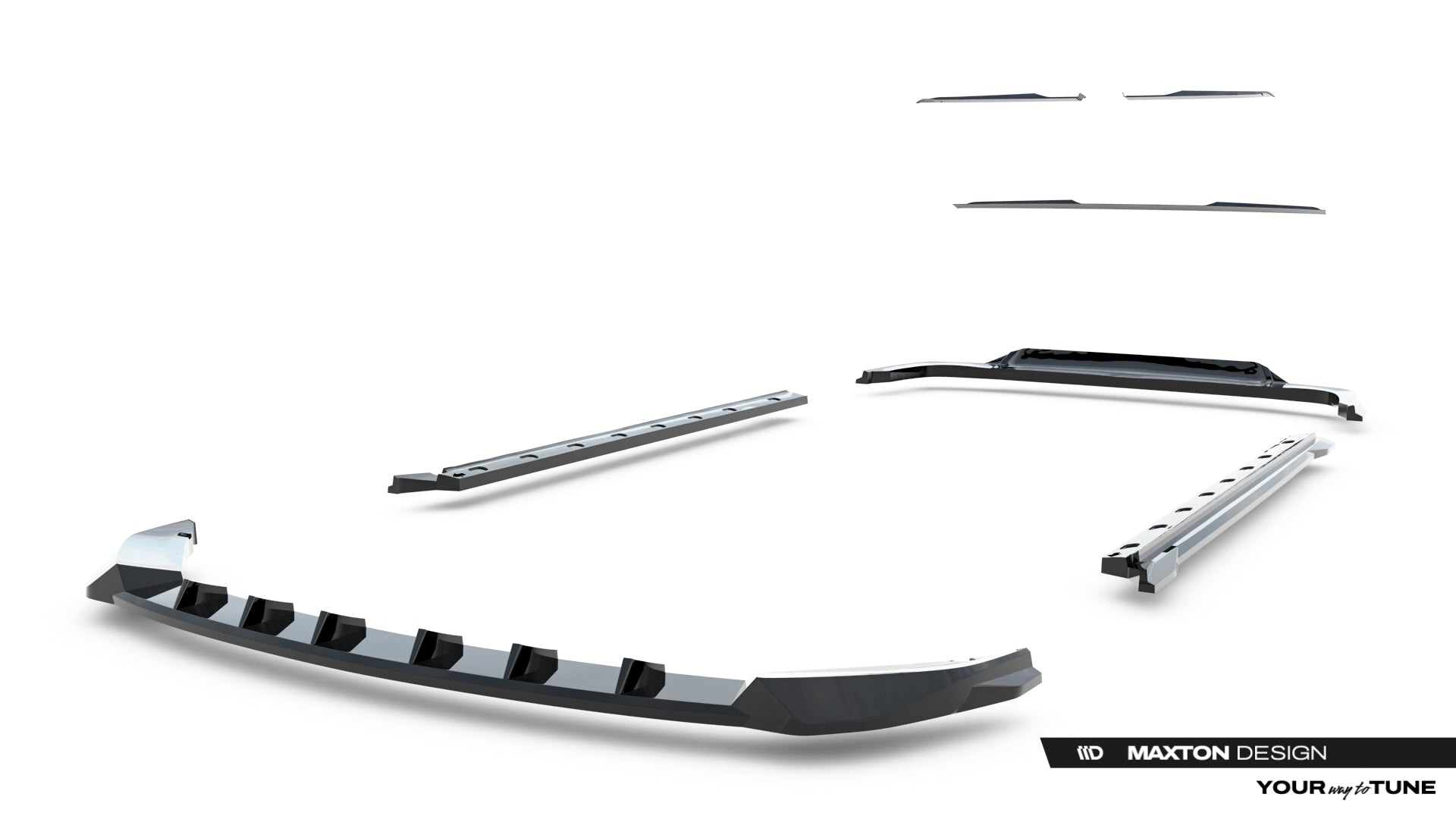 Frontspoiler Lippe, Seitenschweller, Heckdiffusor Omoda 9 MK1