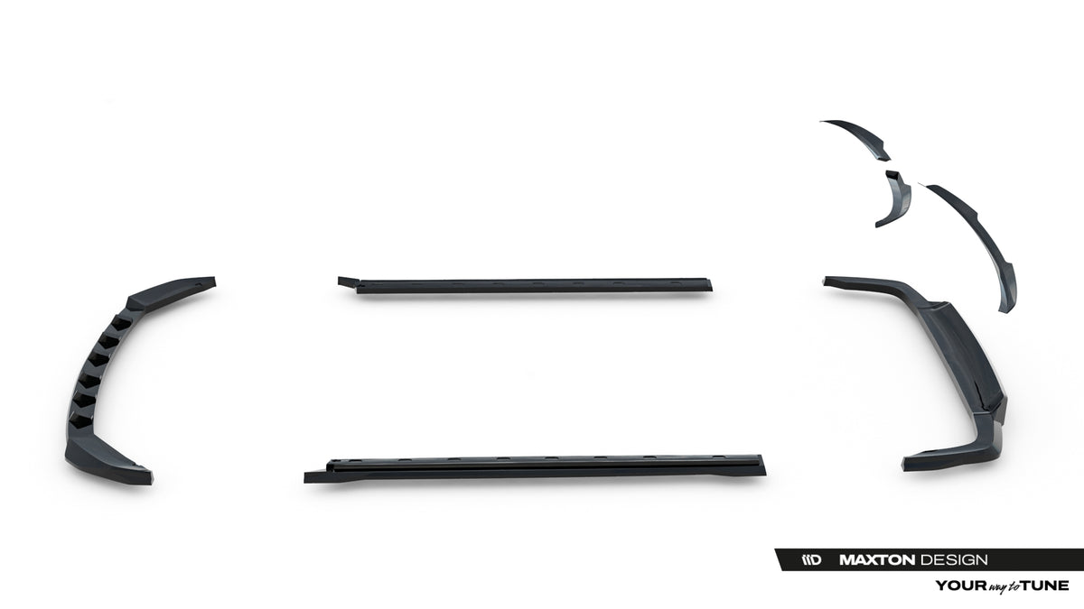 Frontspoiler Lippe, Seitenschweller, Heckdiffusor Omoda 9 MK1