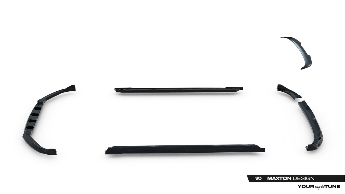 Frontspoiler Lippe, Seitenschweller, Heckdiffusor Opel Corsa F Facelift (MK6 Facelift)