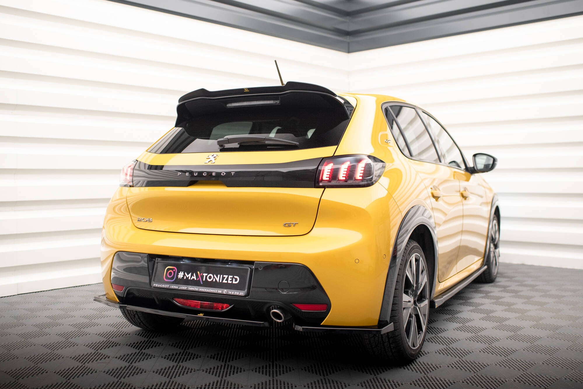 Frontspoiler Lippe Peugeot 208 GT Mk2