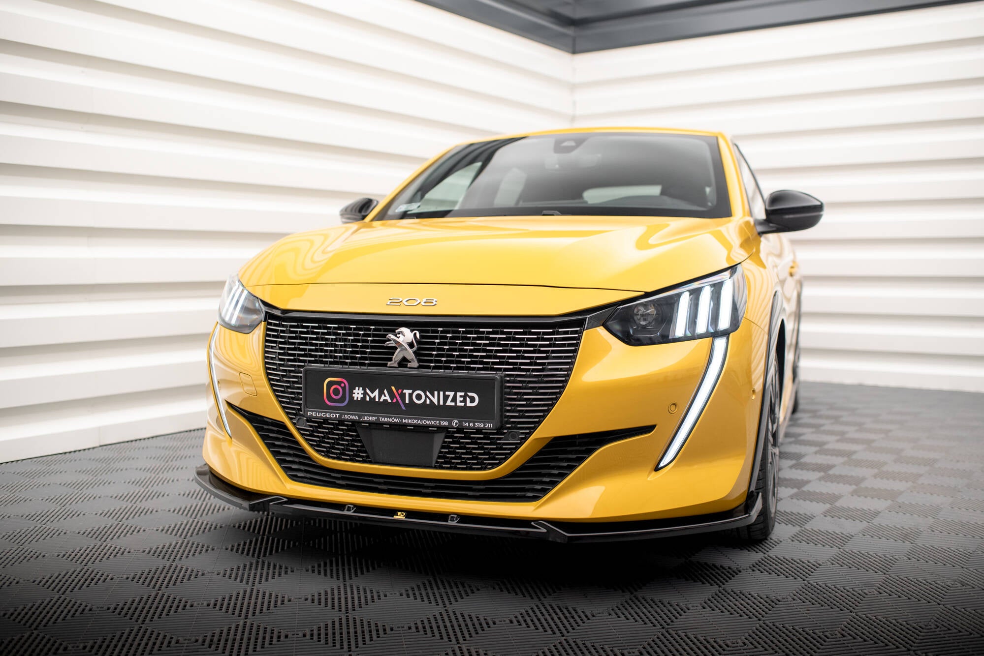 Frontspoiler Lippe Peugeot 208 GT Mk2