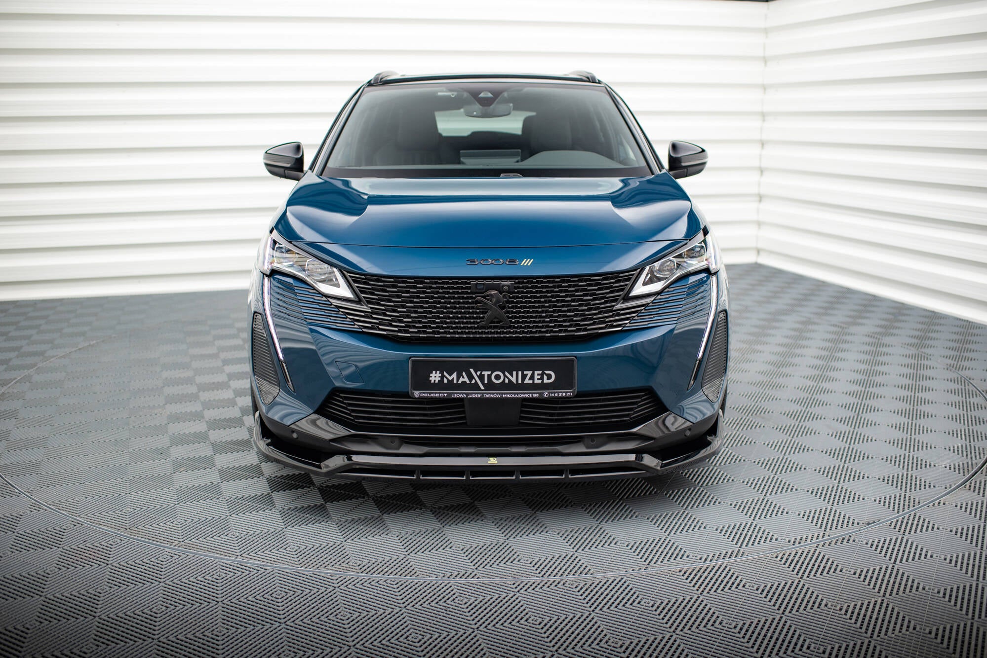 Frontspoiler Lippe, Seitenschweller, Heckdiffusor Peugeot 3008 GT-Line MK2 Facelift