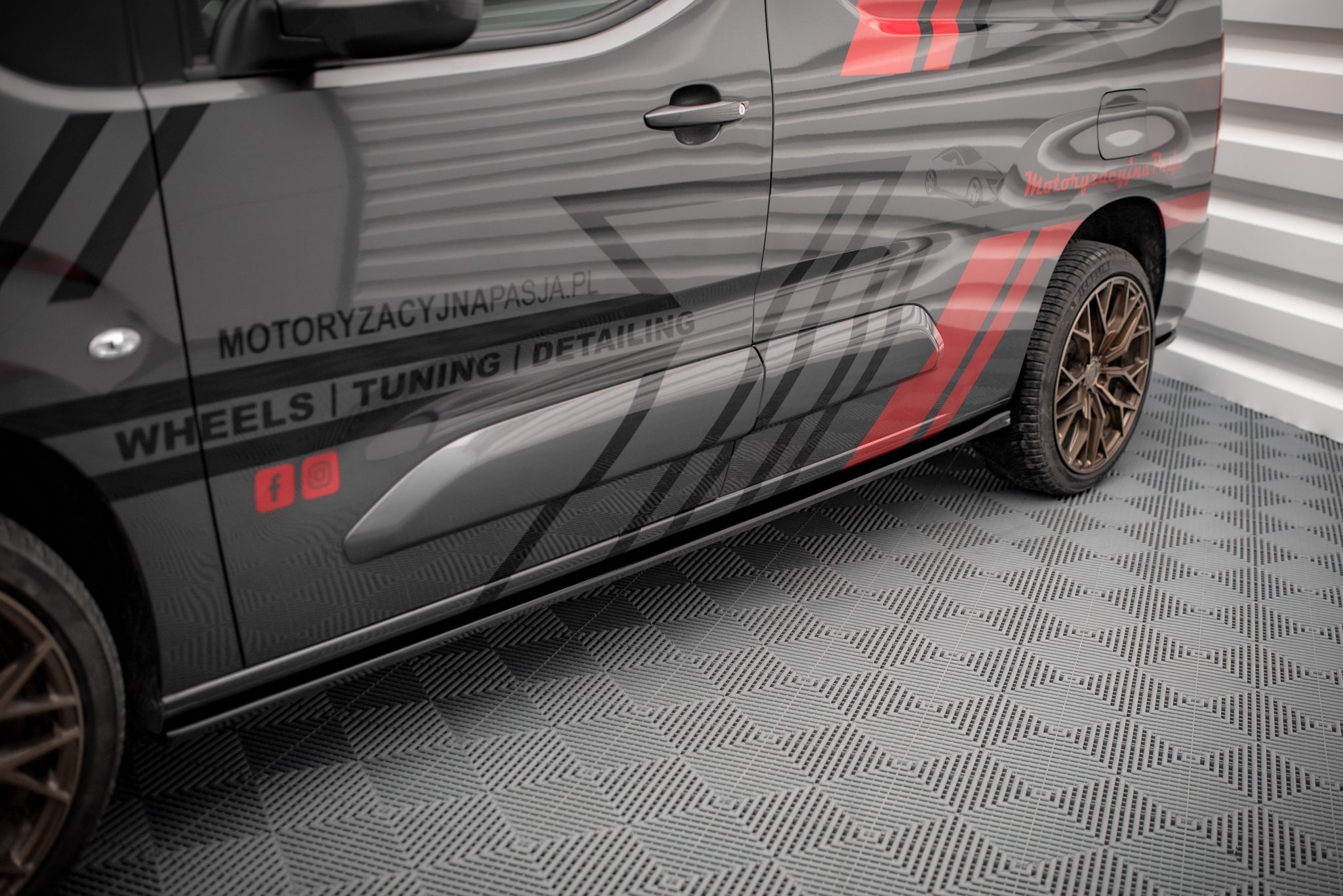 Frontspoiler Lippe Peugeot Partner Mk3
