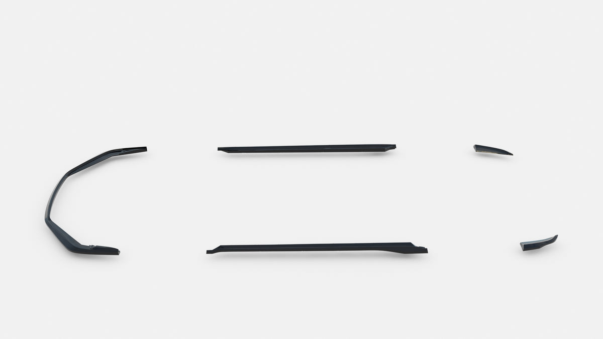 Frontspoiler Lippe, Seitenschweller, Heckdiffusor Porsche 718 Cayman GT4 RS 982C