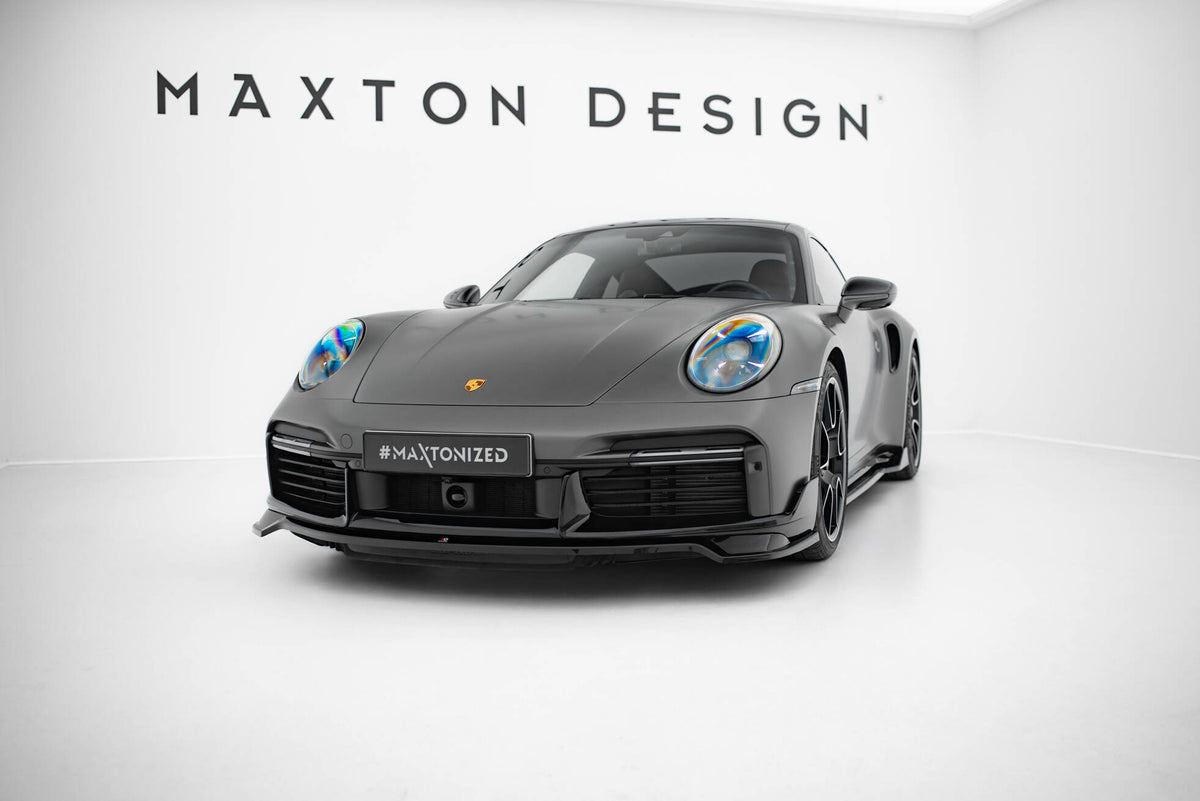Frontspoiler Lippe, Seitenschweller und Heckdiffusor Satz Porsche 911 Turbo S Sport Package 992