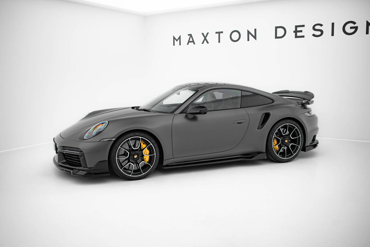 Frontspoiler Lippe, Seitenschweller und Heckdiffusor Satz Porsche 911 Turbo S Sport Package 992