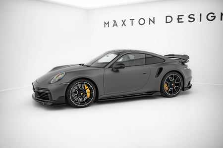 Frontspoiler Lippe, Seitenschweller und Heckdiffusor Satz Porsche 911 Turbo S Sport Package 992