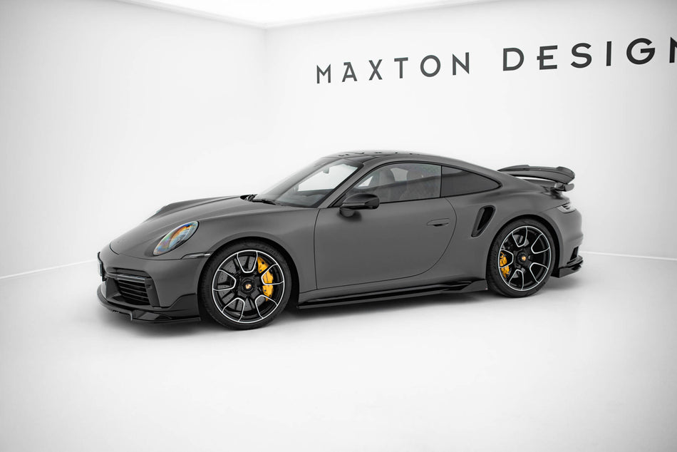 Frontspoiler Lippe, Seitenschweller und Heckdiffusor Satz Porsche 911 Turbo S Sport Package 992