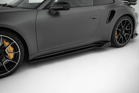 Frontspoiler Lippe, Seitenschweller und Heckdiffusor Satz Porsche 911 Turbo S Sport Package 992