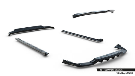 Frontspoiler Lippe, Seitenschweller, Heckdiffusor Porsche Cayenne SUV MK3 Facelift