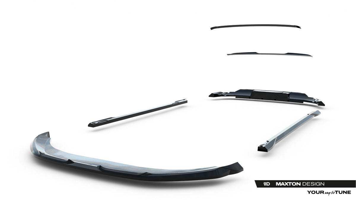 Frontspoiler Lippe, Seitenschweller, Heckdiffusor Porsche Macan EV MK1