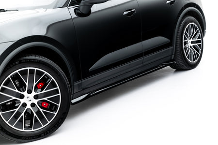 Frontspoiler Lippe, Seitenschweller, Heckdiffusor Porsche Macan EV MK1
