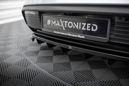Heckdiffusor Satz Porsche Taycan Mk1