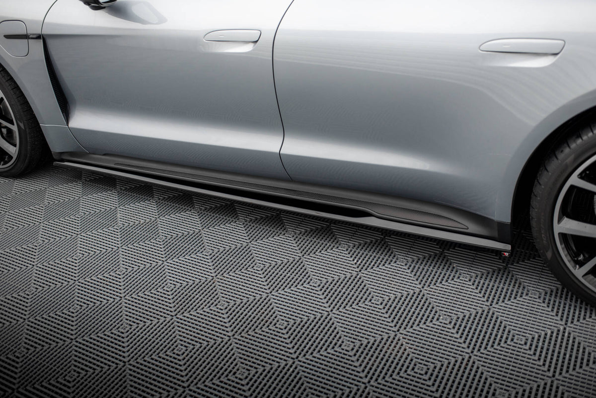 Heckdiffusor Satz Porsche Taycan Mk1