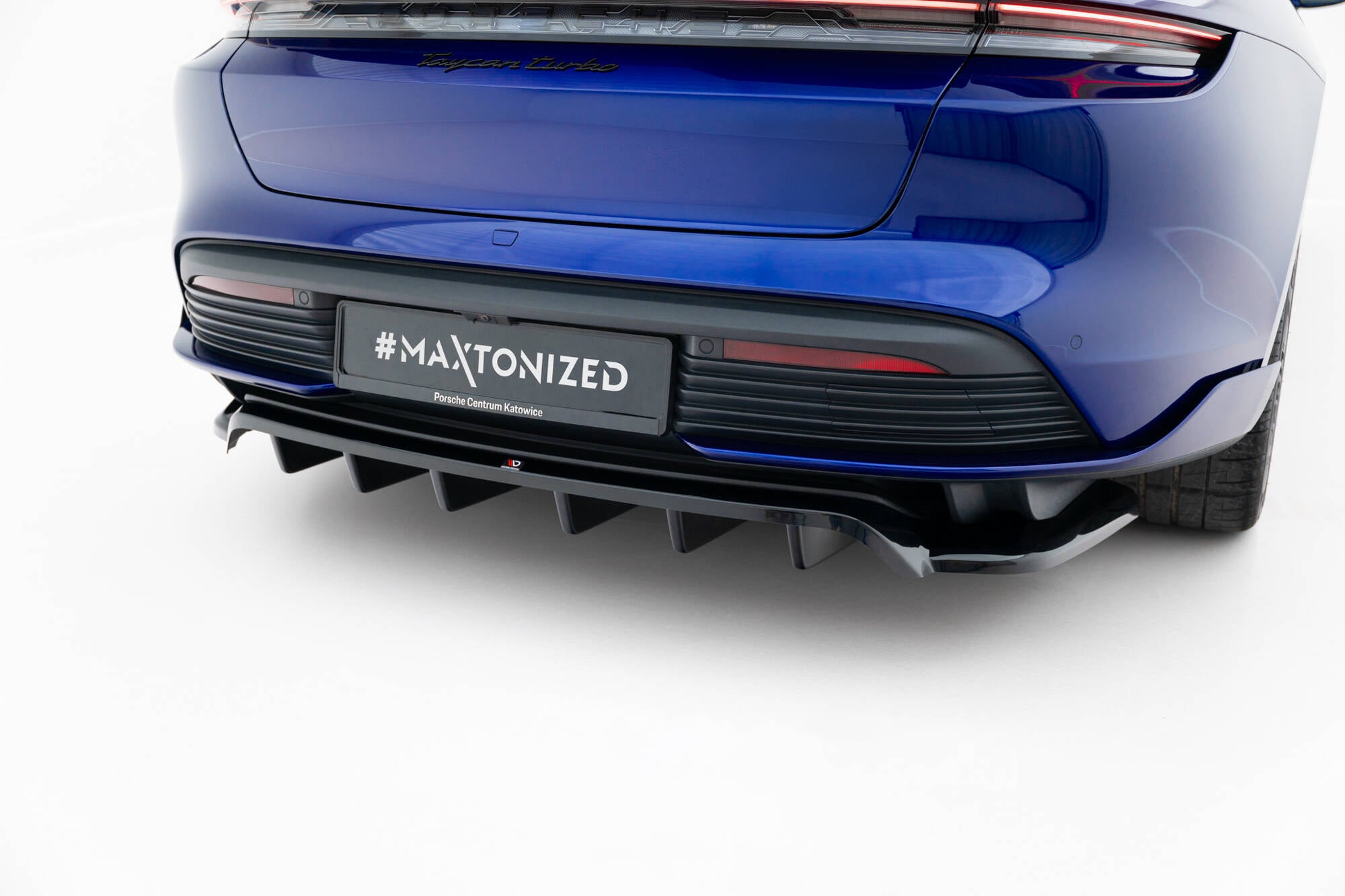 Diffusor Satz Porsche Taycan Turbo S Mk1