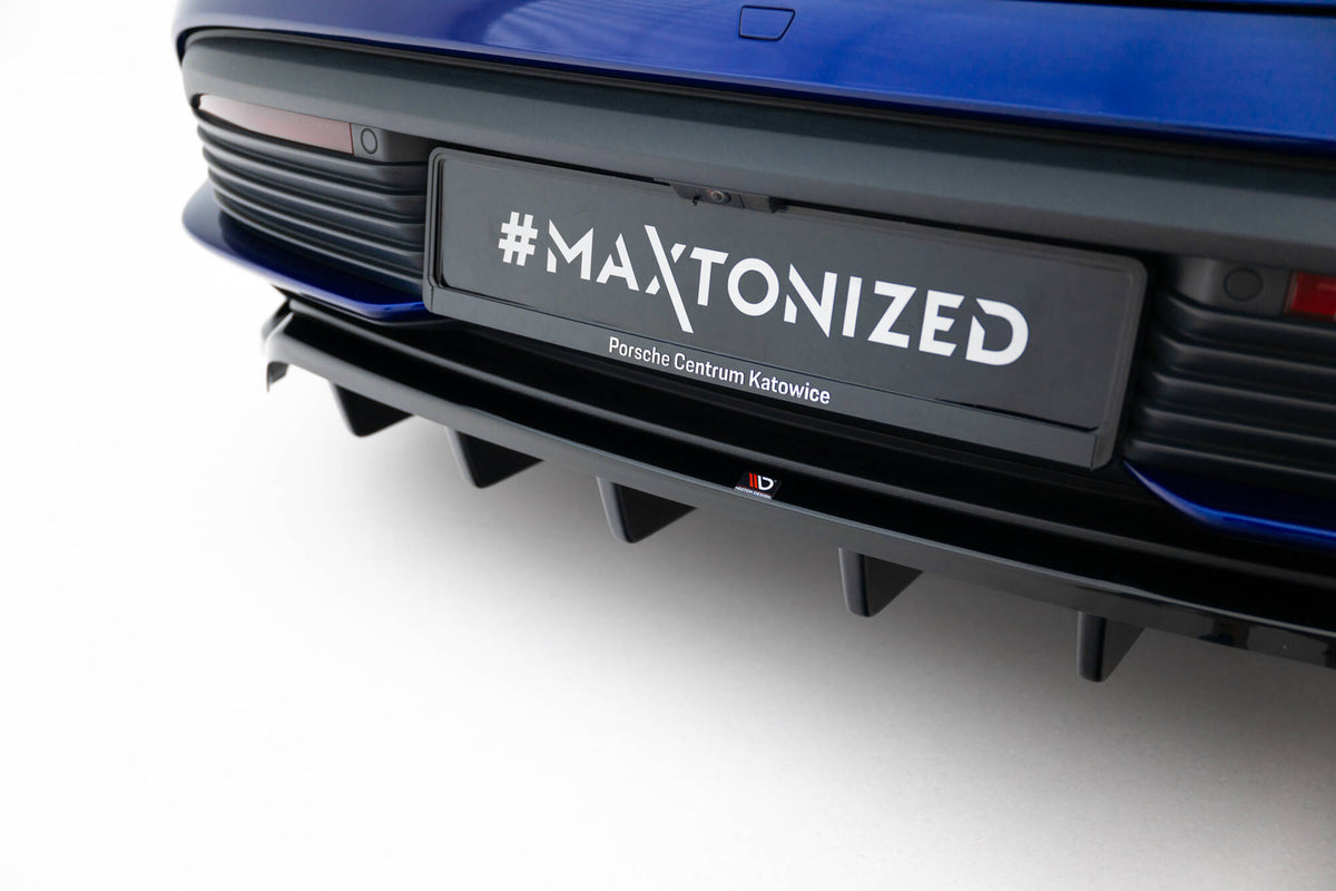 Diffusor Satz Porsche Taycan Turbo S Mk1