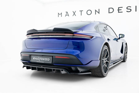 Diffusor Satz Porsche Taycan Turbo S Mk1