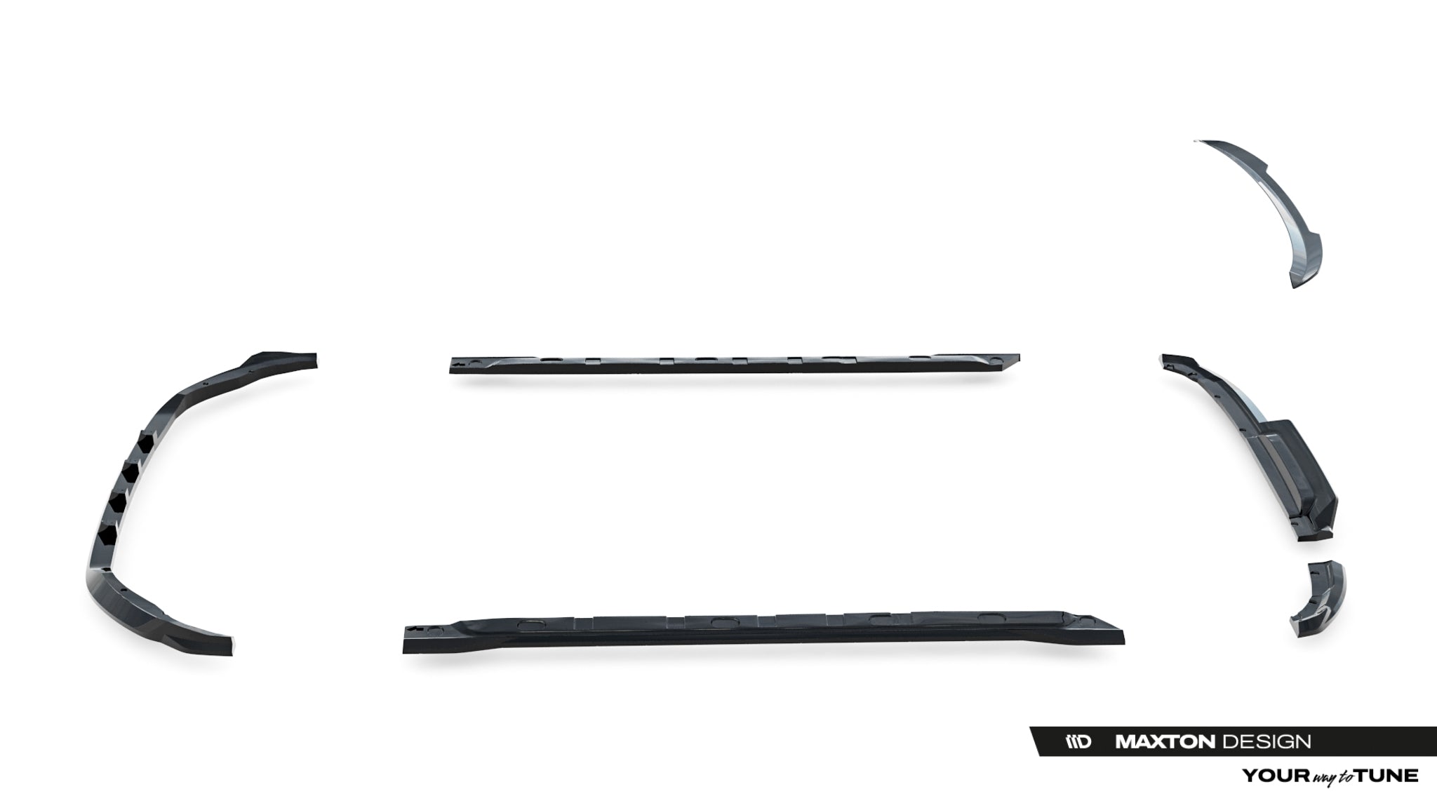 Frontspoiler Lippe, Seitenschweller, Heckdiffusor Renault Clio MK5 Facelift