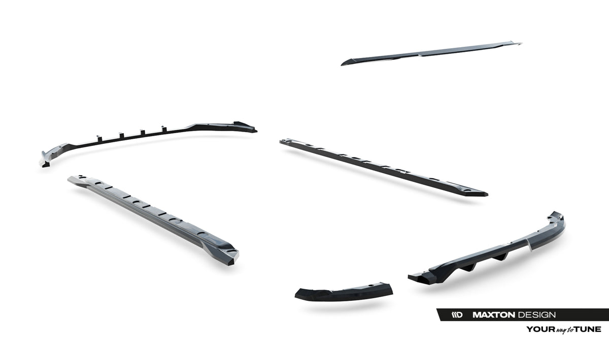 Frontspoiler Lippe, Seitenschweller, Heckdiffusor Renault Clio MK5 Facelift