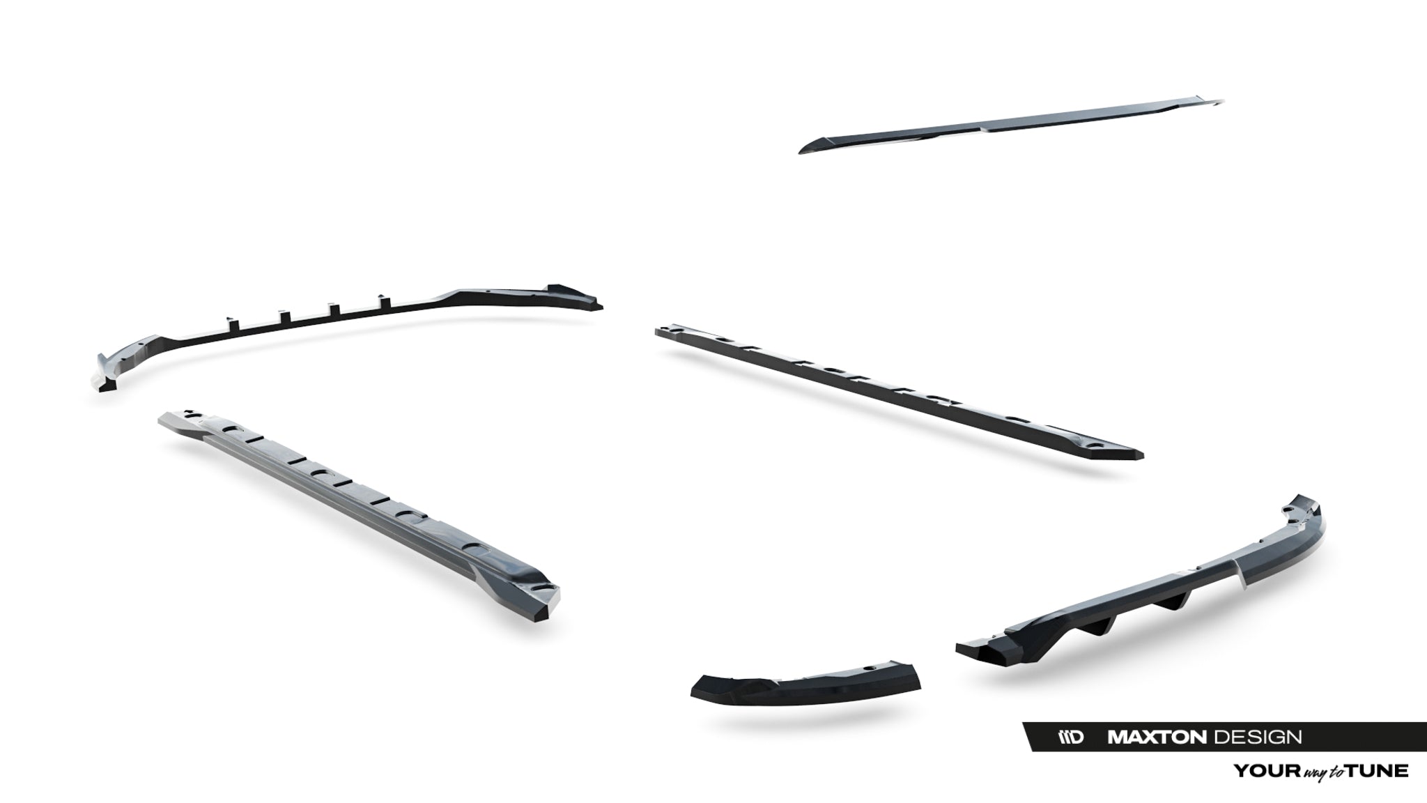 Frontspoiler Lippe, Seitenschweller, Heckdiffusor Renault Clio MK5 Facelift