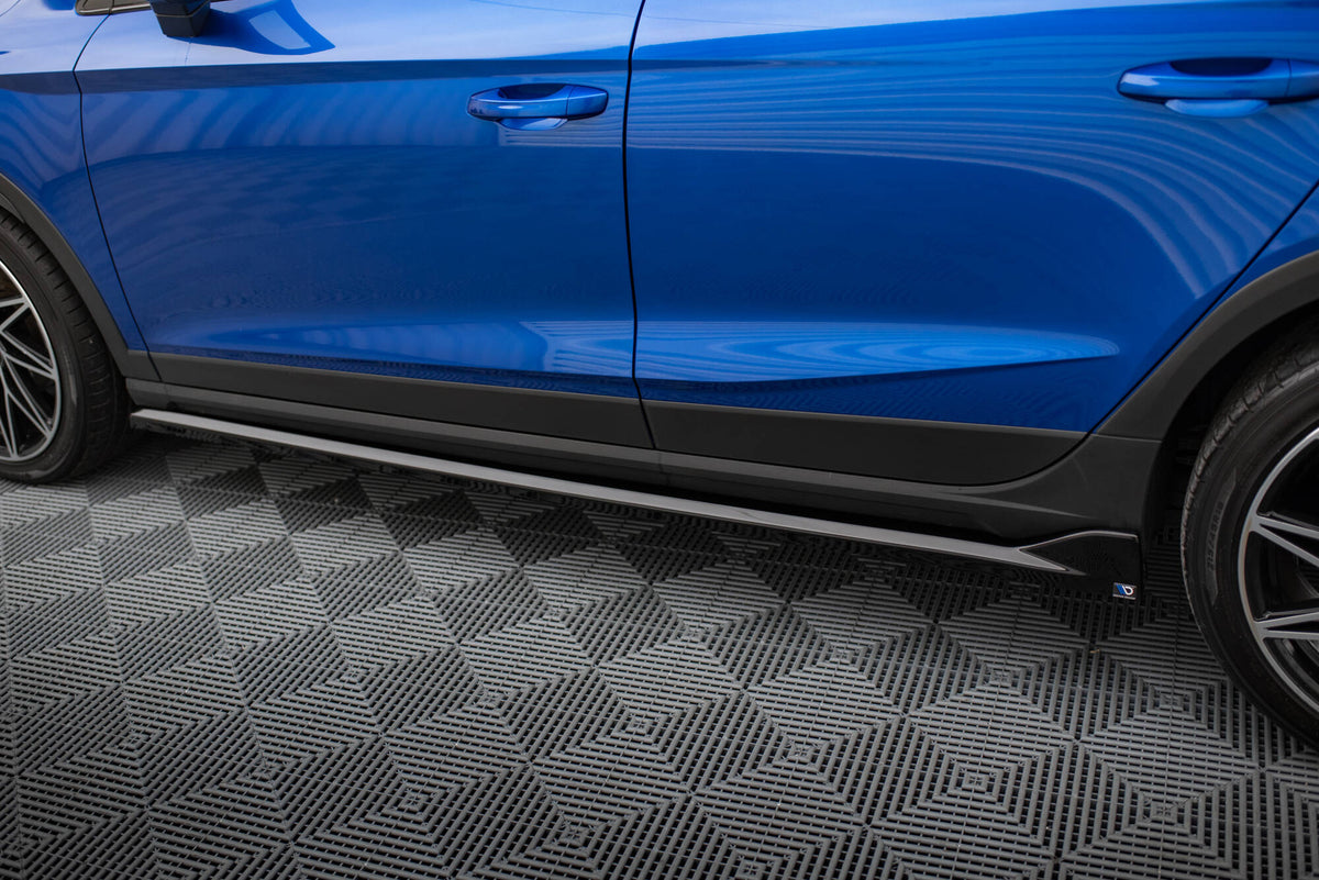 Frontspoiler Lippe, Seitenschweller, Heckdiffusor Seat Arona FR MK1 Facelift