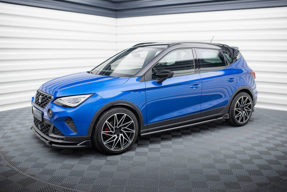 Frontspoiler Lippe, Seitenschweller, Heckdiffusor Seat Arona FR MK1 Facelift