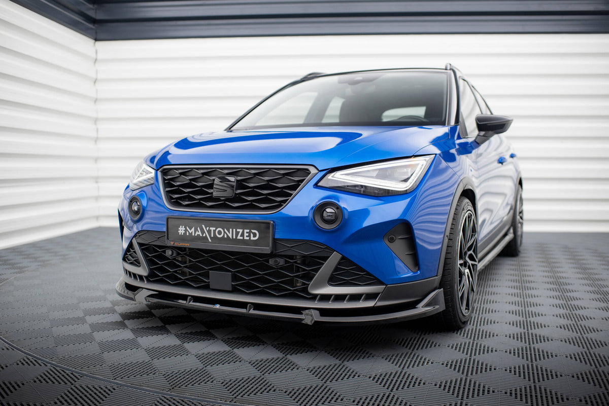 Frontspoiler Lippe, Seitenschweller, Heckdiffusor Seat Arona FR MK1 Facelift