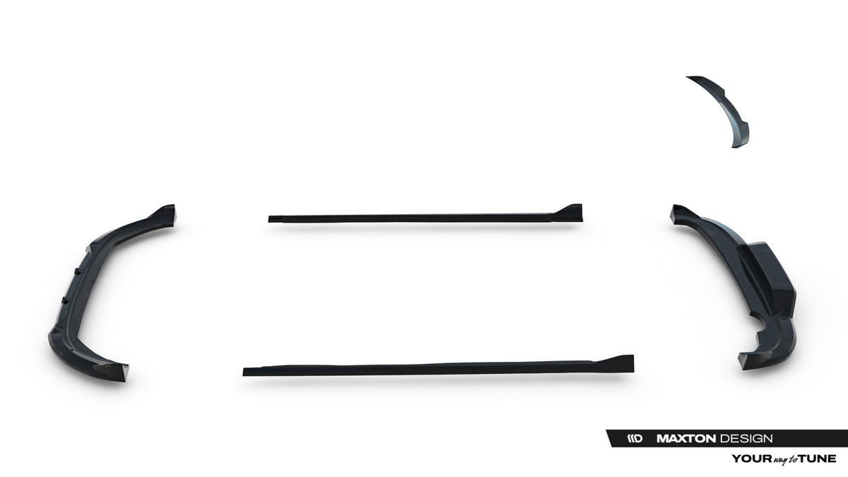 Frontspoiler Lippe, Seitenschweller, Heckdiffusor Seat Arona FR MK1 Facelift