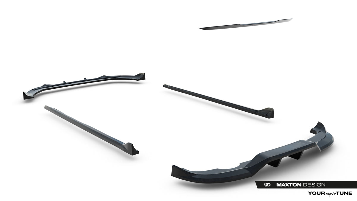 Frontspoiler Lippe, Seitenschweller, Heckdiffusor Seat Arona FR MK1 Facelift