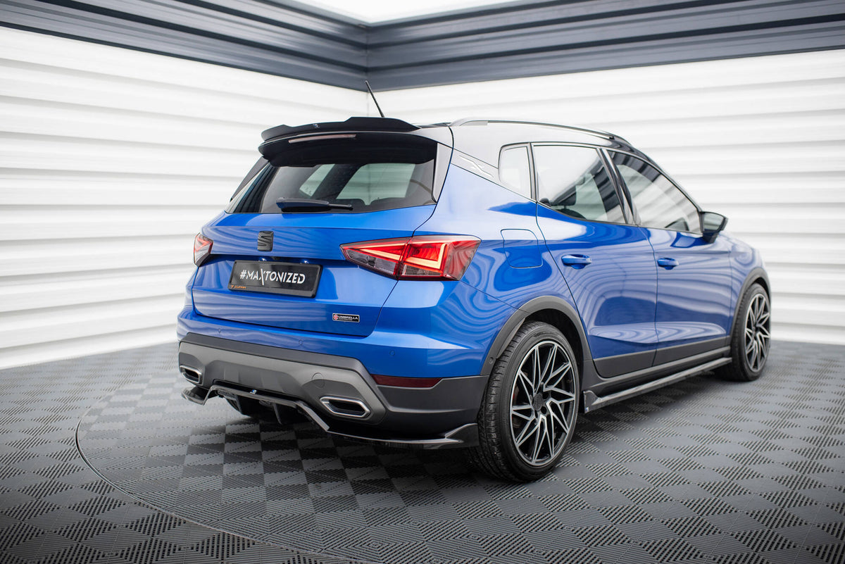 Frontspoiler Lippe, Seitenschweller, Heckdiffusor Seat Arona FR MK1 Facelift