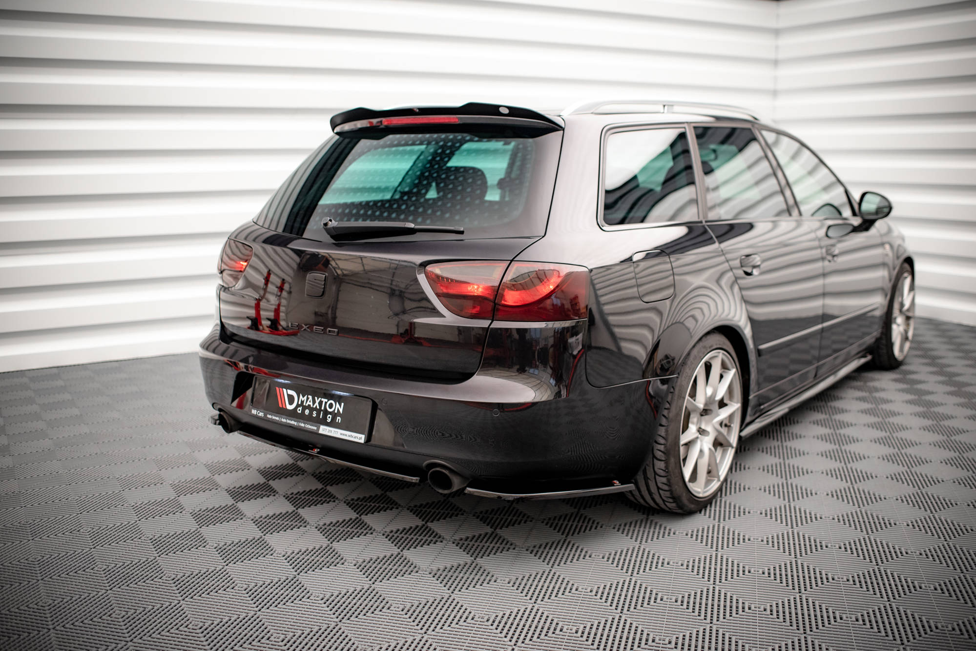 Frontspoiler Lippe, Seitenschweller, Heckdiffusor Seat Exeo Sedan 2008 - 2013