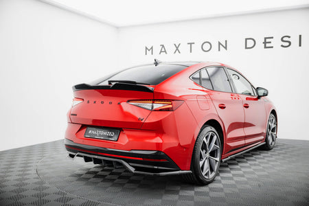 Frontspoiler Lippe, Seitenschweller und Heckdiffusor Skoda Enyaq Coupe iV RS