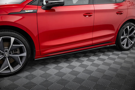 Frontspoiler Lippe, Seitenschweller und Heckdiffusor Skoda Enyaq Coupe iV RS