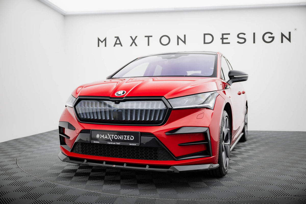 Frontspoiler Lippe, Seitenschweller und Heckdiffusor Skoda Enyaq Coupe iV RS