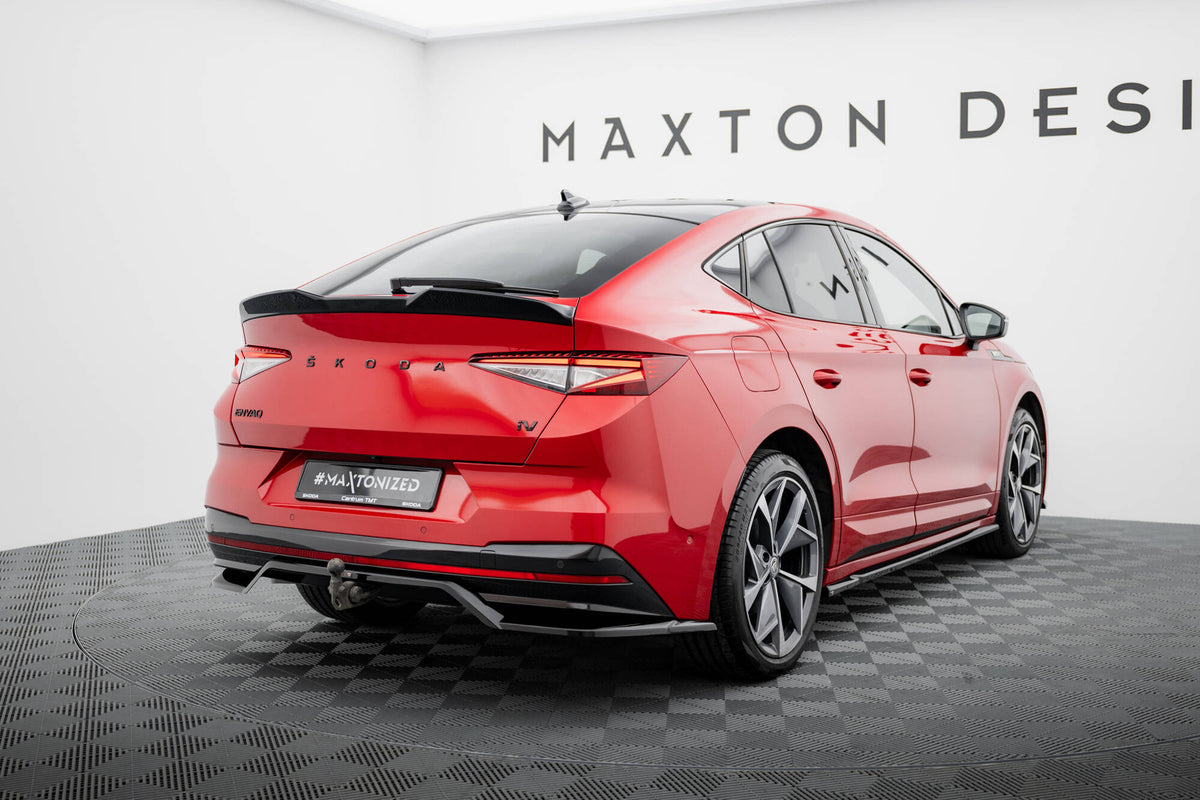 Frontspoiler Lippe, Seitenschweller und Heckdiffusor Skoda Enyaq Coupe iV RS