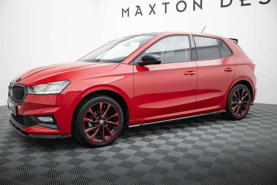Frontspoiler Lippe, Seitenschweller und Heckdiffusor Satz Skoda Fabia Mk4