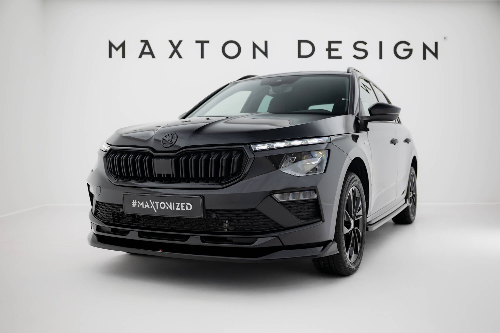 Frontspoiler Lippe, Seitenschweller und Heckdiffusor Skoda Kamiq Monte Carlo Mk1 Facelift