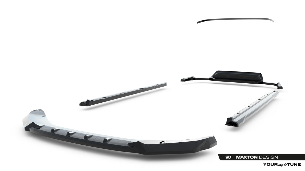 Frontspoiler Lippe, Seitenschweller, Heckdiffusor Skoda Kodiaq RS MK1 Facelift