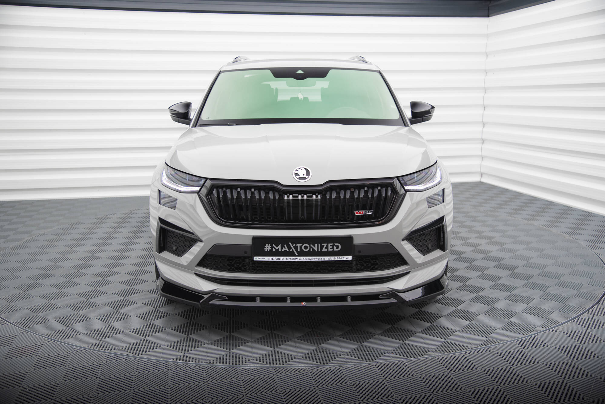 Frontspoiler Lippe Skoda Kodiaq RS Mk1 Facelift