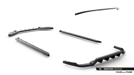 Frontspoiler Lippe, Seitenschweller, Heckdiffusor Skoda Kodiaq RS MK1 Facelift