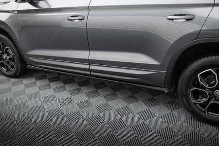 Frontspoiler Lippe, Seitenschweller und Heckdiffusor Skoda Kodiaq Sportline Mk1 Facelift