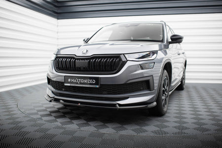 Frontspoiler Lippe, Seitenschweller und Heckdiffusor Skoda Kodiaq Sportline Mk1 Facelift