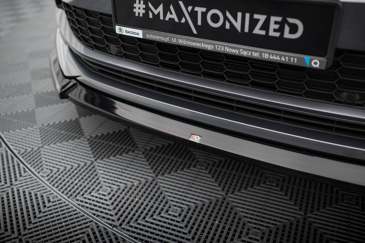 Frontspoiler Lippe, Seitenschweller und Heckdiffusor Skoda Kodiaq Sportline Mk1 Facelift