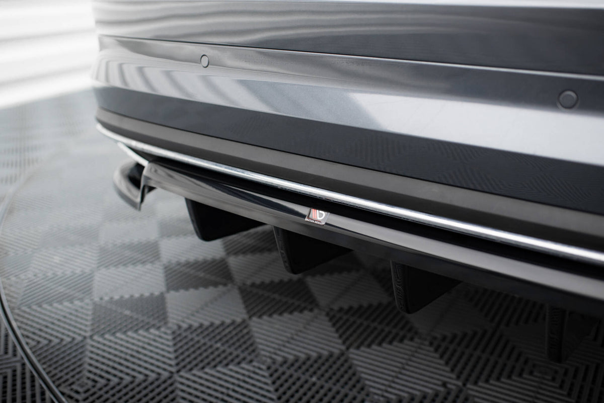 Frontspoiler Lippe, Seitenschweller und Heckdiffusor Skoda Kodiaq Sportline Mk1 Facelift
