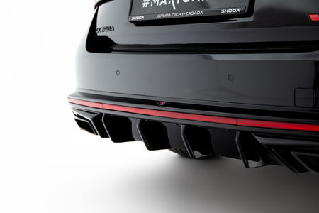 Frontspoiler Lippe, Seitenschweller, Heckdiffusor Skoda Octavia RS Liftback MK4 Facelift