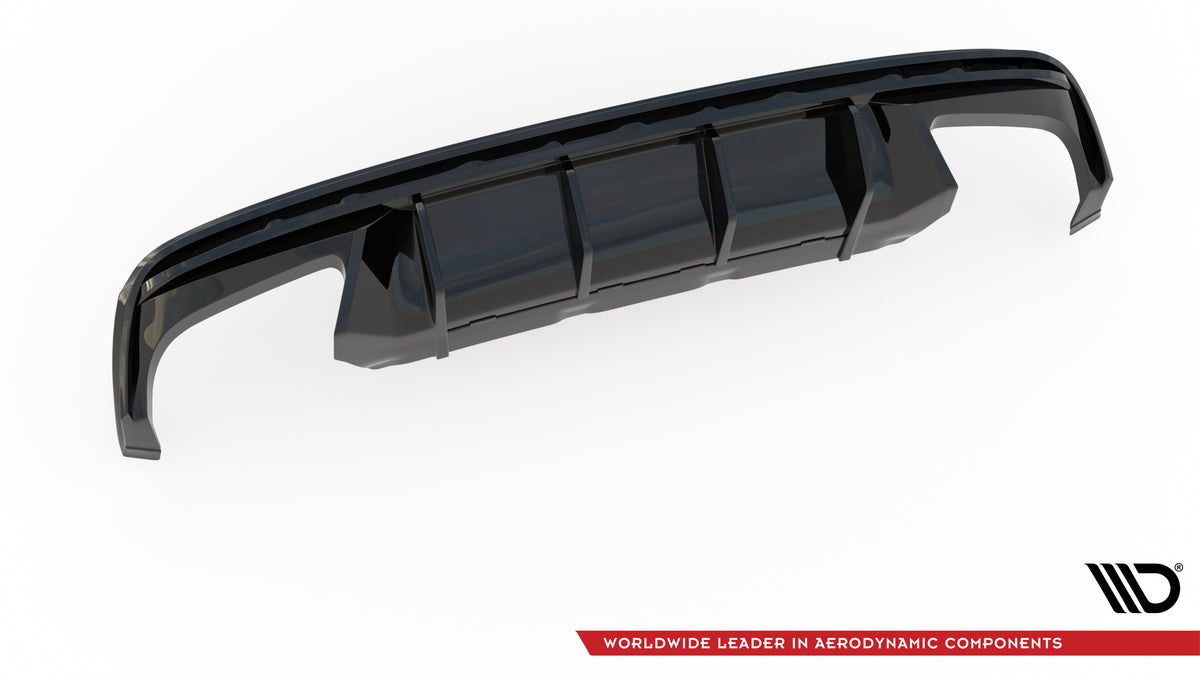 Frontspoiler Lippe, Seitenschweller, Heckdiffusor Skoda Octavia RS Liftback MK4 Facelift