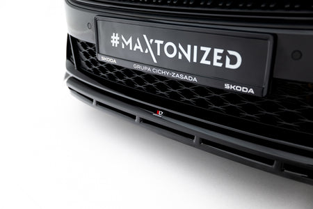 Frontspoiler Lippe, Seitenschweller, Heckdiffusor Skoda Octavia RS Liftback MK4 Facelift