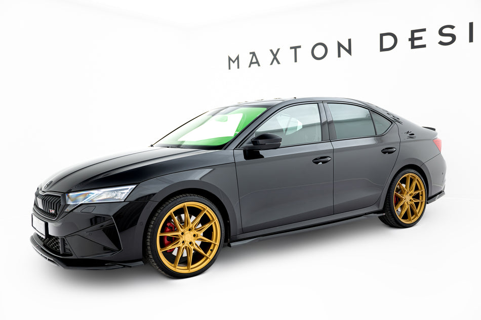 Frontspoiler Lippe, Seitenschweller, Heckdiffusor Skoda Octavia RS Liftback MK4 Facelift