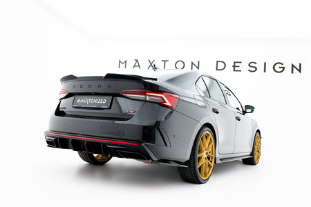Frontspoiler Lippe, Seitenschweller, Heckdiffusor Skoda Octavia RS Liftback MK4 Facelift
