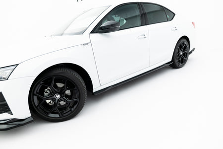 Frontspoiler Lippe, Seitenschweller, Heckdiffusor Skoda Octavia Sportline Liftback / Combi MK4 Facelift